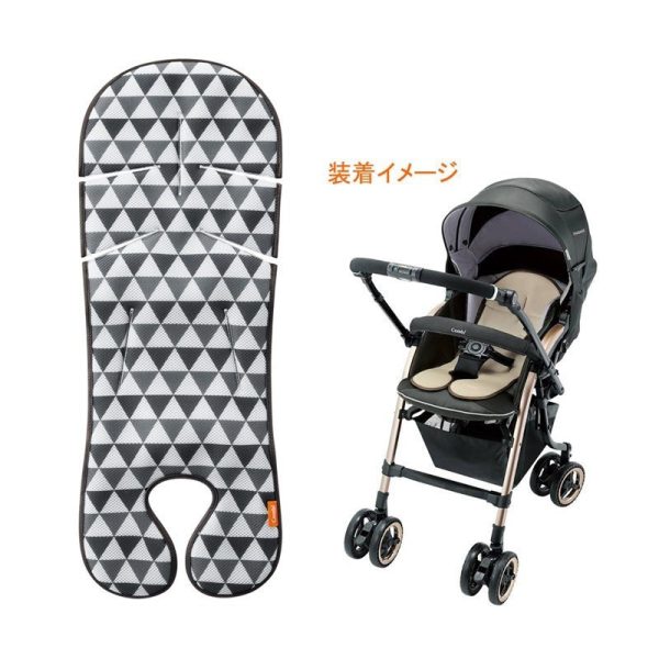 Combi Baby Air Through Seat Liner (Black) | Multi-Compatible with Combi Strollers, Child Seats & Parenting Station Hot on Sale