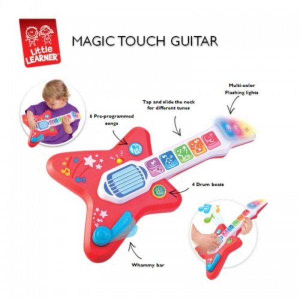 Hap-P-Kid Little Learner Magic Touch Guitar (12m+) Discount