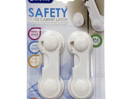 Lucky Baby Safety Glass Cabinet Latch Cheap