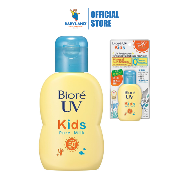 Biore UV Kids Pure Milk SPA 50+ PA+++ 70ml Fashion