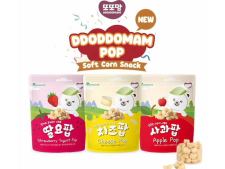 Renewallife DDODDOMAM Pop Soft Corn Snack 25g - (12m+) Online Hot Sale