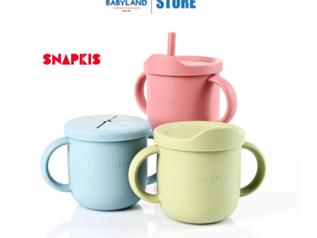 Snapkis 3-In-1 Silicone Transition Cup (6m+) For Discount