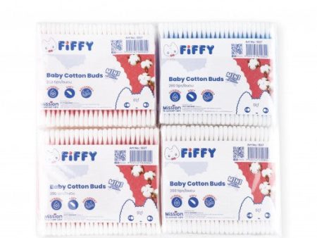 Fiffy Multipurpose Mini Cotton Bud 200s Fashion