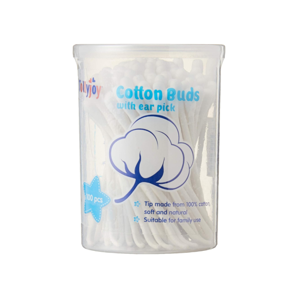 Tollyjoy Cotton Buds With Ear Pick (100Pcs) Online Sale