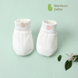 Bebe Bamboo Bamboo Mesh Hugbee Baby Socks White on Sale