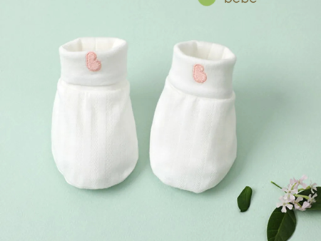 Bebe Bamboo Bamboo Mesh Hugbee Baby Socks White on Sale