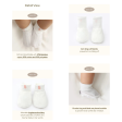 Bebe Bamboo Bamboo Mesh Hugbee Baby Socks White on Sale