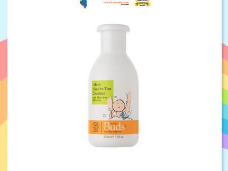 Buds Organics BEO Infant Head to Toe Cleanser (225ml) For Sale