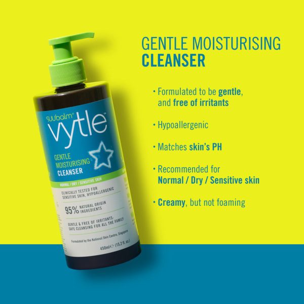 Suu Balm Vytle Gentle Moisturising Cleanser 450ml Discount