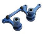 Aluminum Steering Bellcrank Set w Bearings (Blue) For Discount