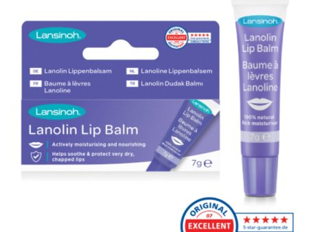 LANSINOH Lanolin Lip Balm 7g Fashion