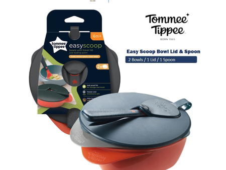 Tommee Tippee Explora Easy Scoop Feeding Bowl With Lid & Spoon Online Hot Sale