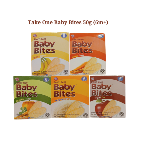 Take One Baby Bites 50g (6m+) For Discount