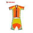 Cheekaaboo Twinwets Toddler Thermal Swimsuit UPF50+ Orange Dino For Cheap