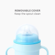 Viida Souffle Antibacterial Stainless Steel Spout Sippy Cup - Baby Blue Online now