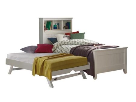 [Pre-Order] Snoozeland Jack Super Single Bed Frame with Pull Out Single Raising Trundle Sale