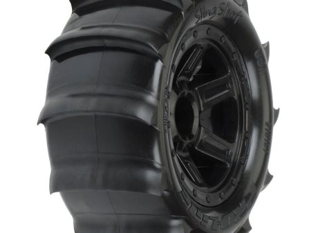 1 16 Sling Shot Fr Rr 2.2  Sand Tires Mounted 12mm Blk Desperado (2) Cheap