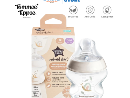 Tommee Tippee Natural Start PP Bottle 150ml (Snail) For Cheap