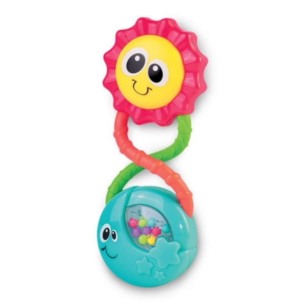 Hap-P-Kid Little Learner Baby Shake Rattle - Sun (6m+) Cheap