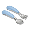 Oxo Tot On-The-Go Fork & Spoon Set - Dusk Fashion