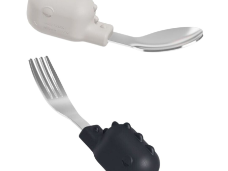 He or She Baby Fork & Spoon Set Hot on Sale