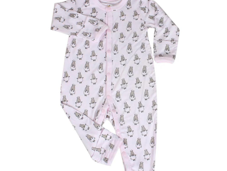 Baa Baa Sheepz Romper Pink Small Sheepz Online