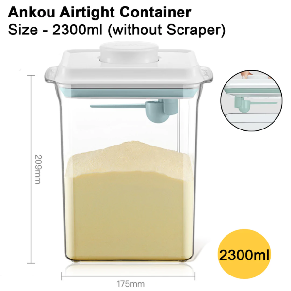 Ankou Airtight Container with Scraper Rectangle Discount