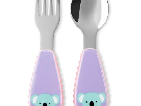 Skip Hop Zoo Utensils Fork & Spoon - Koala Online Hot Sale