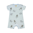 Baa Baa Sheepz Romper Short Sleeve Big Star & Sheepz Blue - 6M on Sale