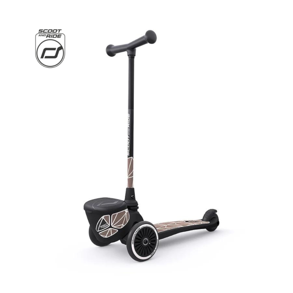 Scoot & Ride Highway Kick 2 Lifestyle - Brown Lines (2y+) Discount