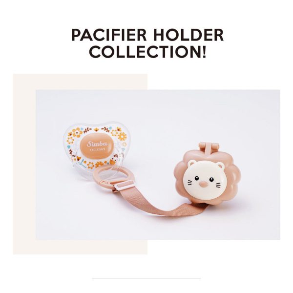 Simba Pacifier Holder Strap Type 0m+ Fashion