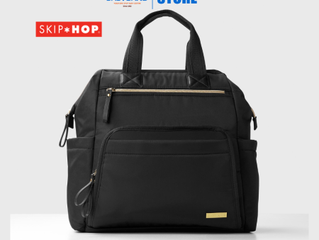 Skip Hop Mainframe Wide Open Diaper Backpack - Black on Sale