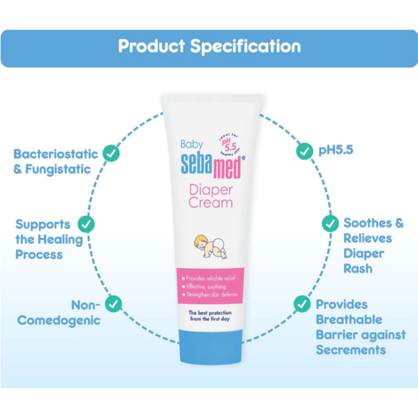 Sebamed Diaper Cream (100ml) Online Hot Sale