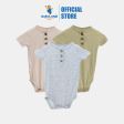 Snuggle Shield® Bamboo Short Sleeve 3 Button Onesie Online Sale