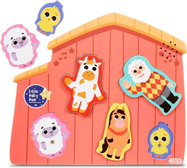 Little Tikes Little Baby Bum Musical Wooden Puzzle For Cheap