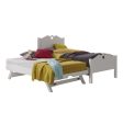 [Pre-Order] Snoozeland Holly Bedframe with Pull Out Single Raising Bed Hot on Sale