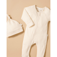 Purebaby Organic Baby Pointelle Pack - Wheat Melange For Discount