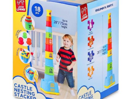 Hap-P-Kid Little Learner Castle Nesting Stacker (12m+) Cheap