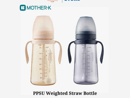 Mother-K PPSU Weighted Straw Bottle (200ml) (300ml) Online