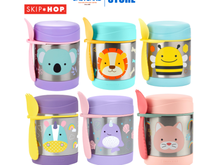 Skip Hop Zoo Insulated Food Jar - 325ml Online now