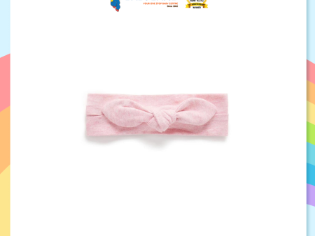 Purebaby Knot Headband - Peony Melange (XS-S ) Online Hot Sale