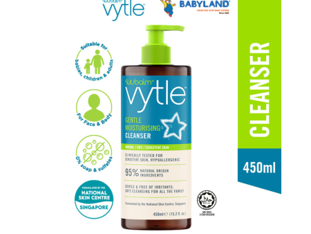 Suu Balm Vytle Gentle Moisturising Cleanser 450ml Discount