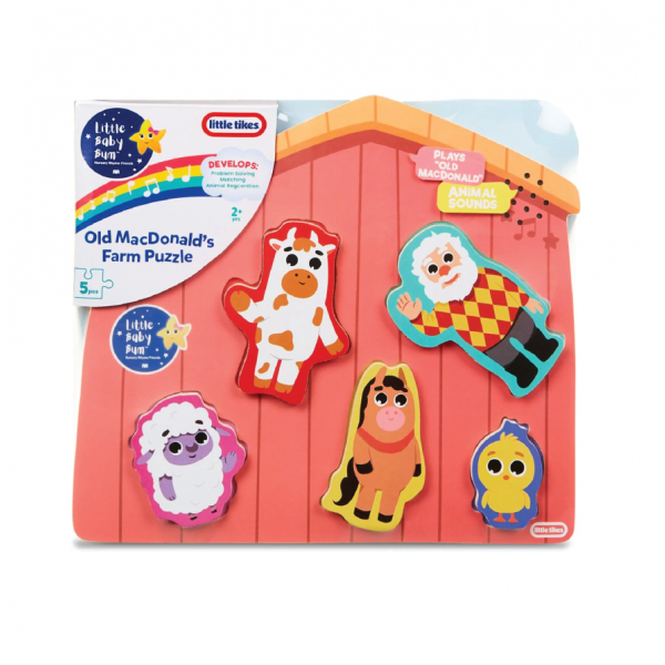 Little Tikes Little Baby Bum Musical Wooden Puzzle For Cheap