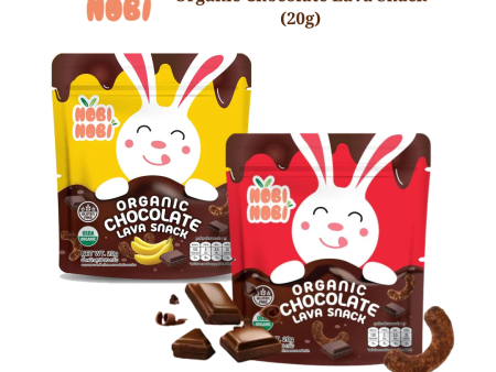 [HALAL] Nobi Nobi Organic Chocolate Lava Snack (20g) Online