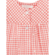 Purebaby Organic Gingham Star Broderie Festival Bodysuit Online now