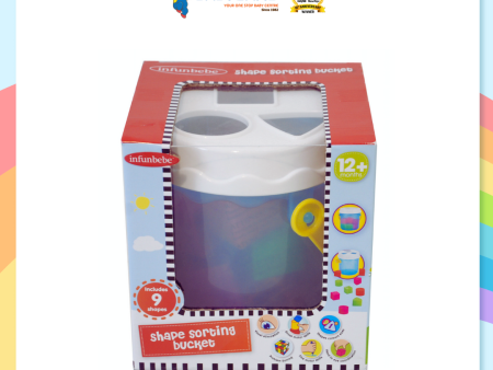 Infunbebe Shape Sorting Bucket (12m+) on Sale