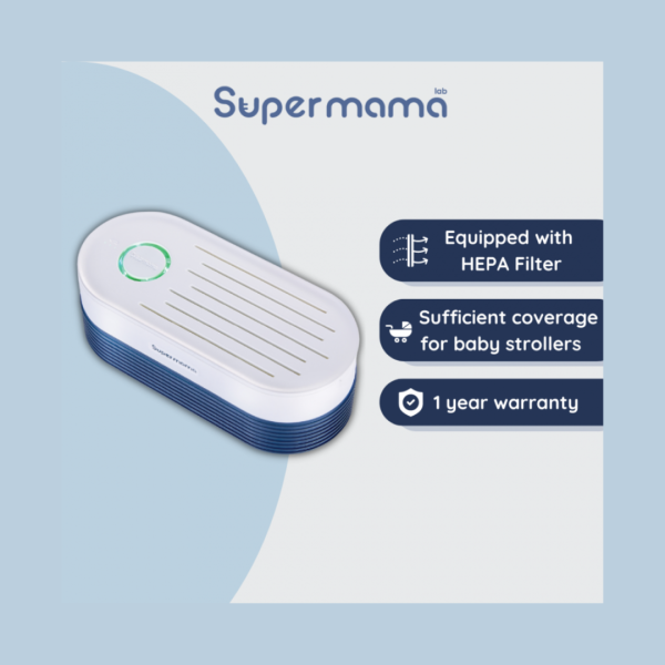 SuperMama AirPury Portable 2in1 Air Purifier Online