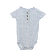 Snuggle Shield® Bamboo Short Sleeve 3 Button Onesie Online Sale