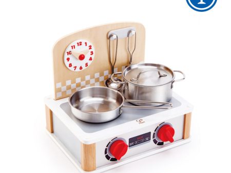 Hape 2-in-1 Kitchen & Grill Set 3yrs+ Online Hot Sale