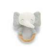 Purebaby - Organic Elephant Rattle Grey (0m+) Online Sale